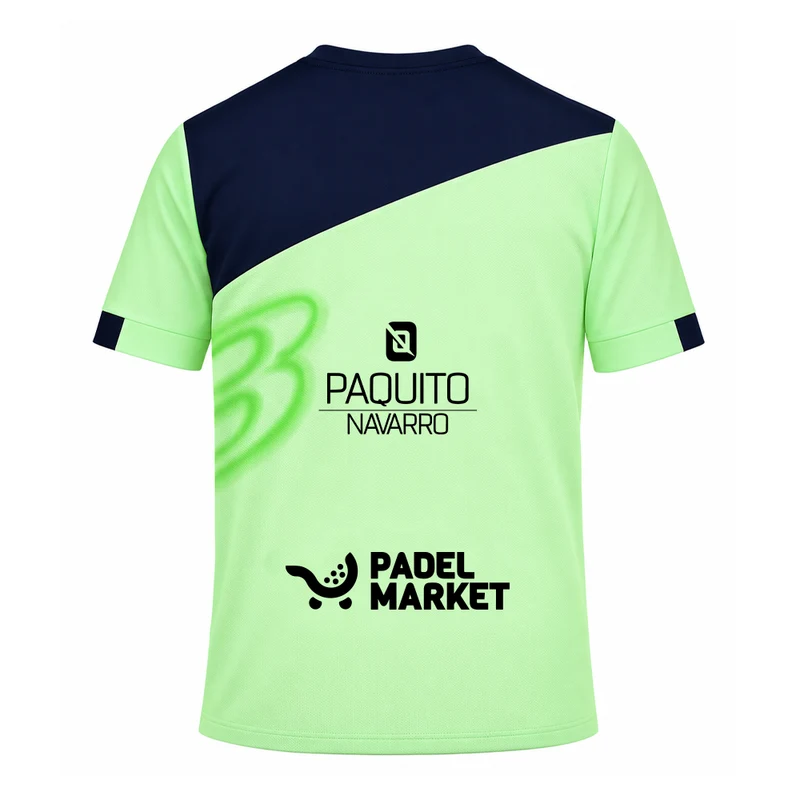 BULLPADEL MANANU Verde 2026 PAQUITO NAVARRO (Camiseta Oficial)