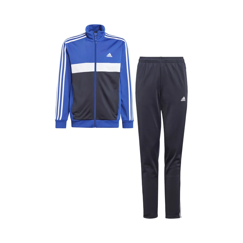 3Stripes Trainingsanzug Jungen - blau, mehrfarbig