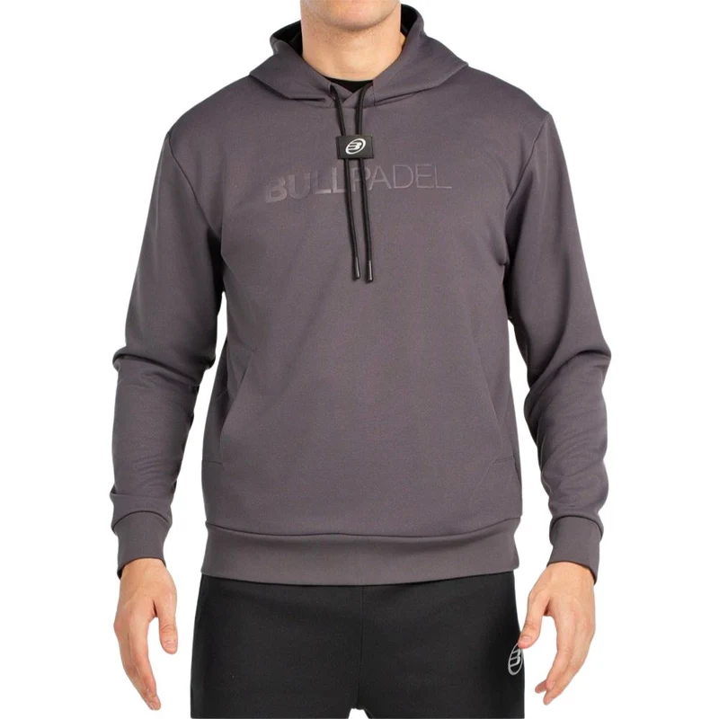 Bullpadel Hoodie Binee Heren Donkergrijs