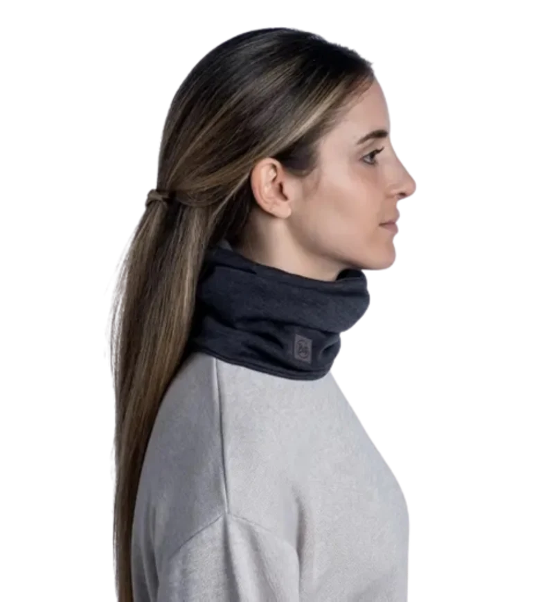 Buff MERINO HEAVYWEIGHT MULTIFUNKTIONSTUCH für Erwachsene solid grey Gr. One Size