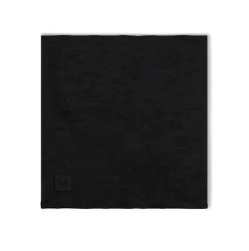 Buff MERINO HEAVYWEIGHT MULTIFUNKTIONSTUCH für Erwachsene solid black Gr. One Size