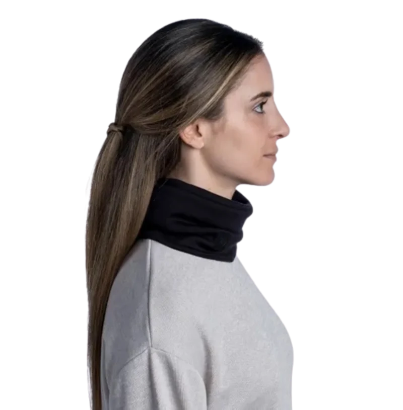 Buff MERINO HEAVYWEIGHT MULTIFUNKTIONSTUCH für Erwachsene solid black Gr. One Size