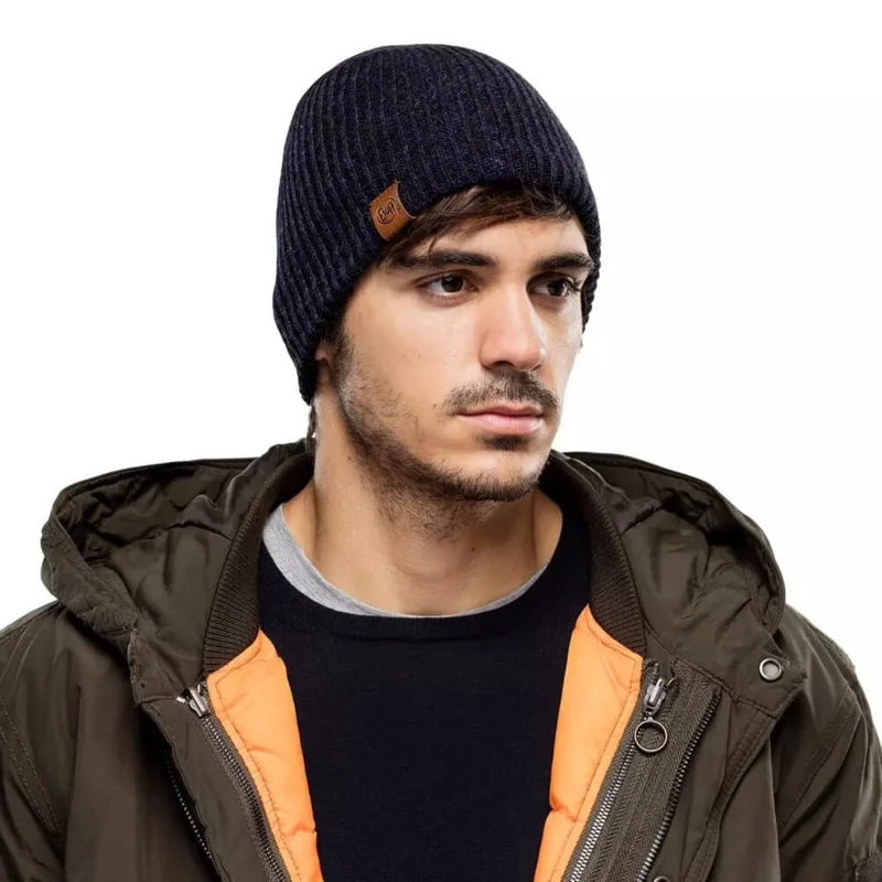 Buff KNITTED & FLEECE BEANIE für Erwachsene lyne night blue Gr. One Size
