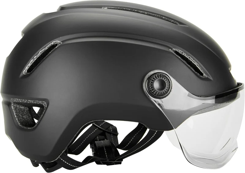 Giro EVOKE MIPS mit Visier Fahrradhelm matte black Gr. M (55-59 cm) Unisex