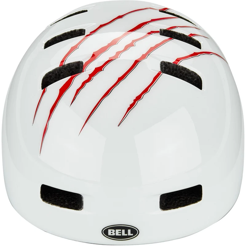 Bell LIL RIPPER Fahrradhelm gloss white grizzly Gr. (48-55 cm) Kinder