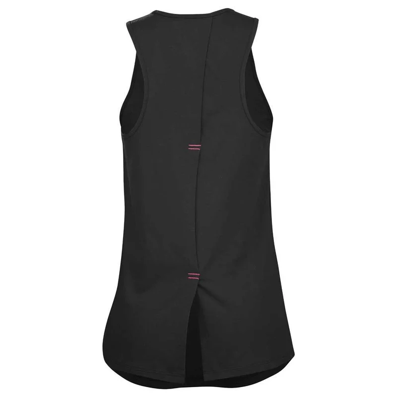 Padel Cotton Tank Damen - Schwarz