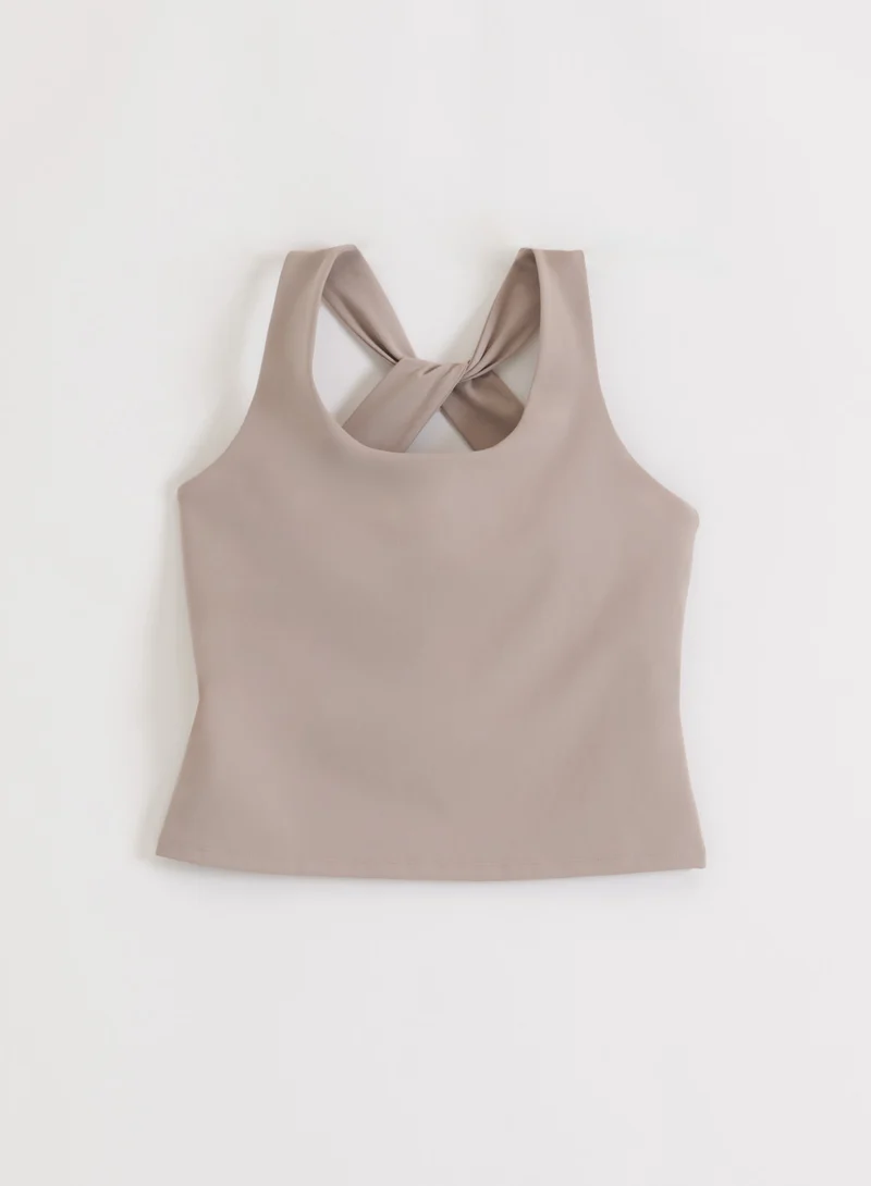 Dark Clay Lunar Running Singlet