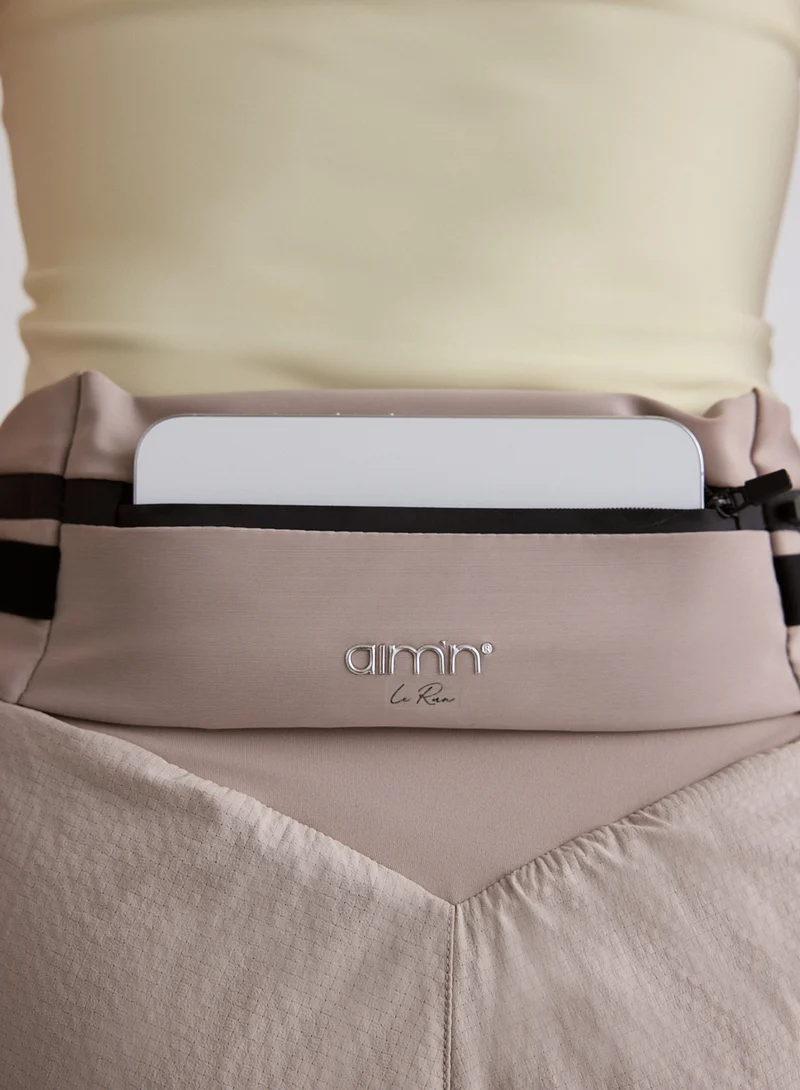 Dark Clay Running Belt Bag