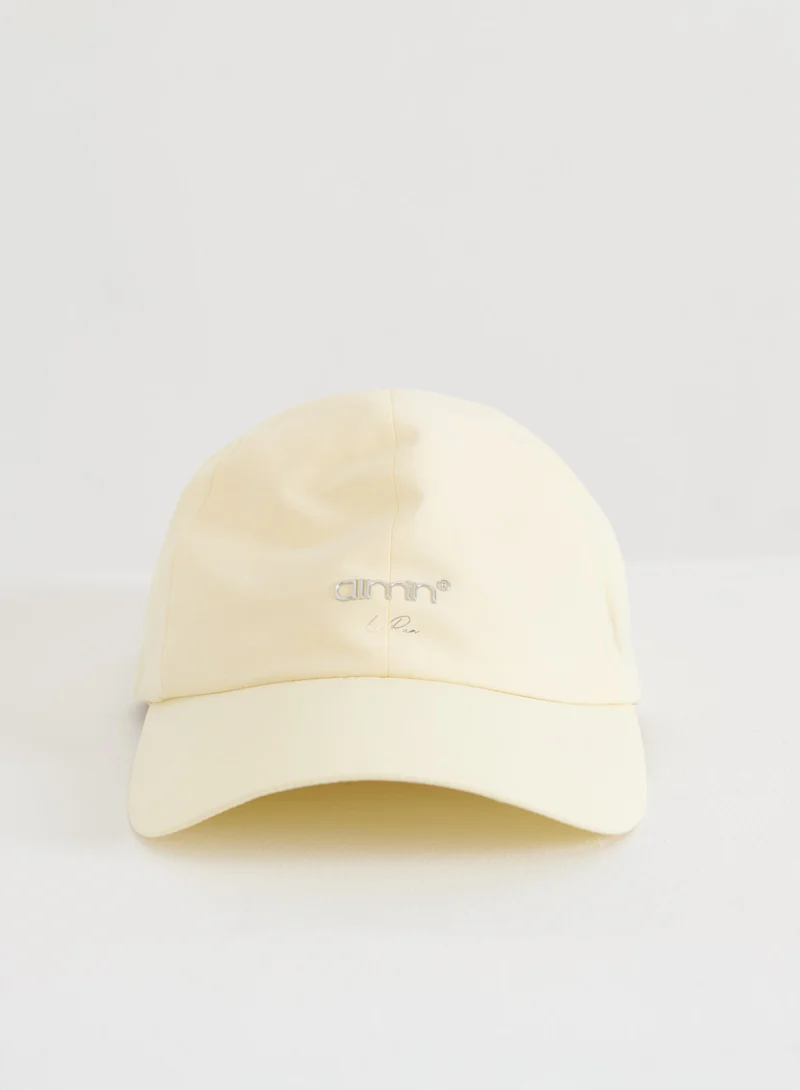 Lemon White Running Cap