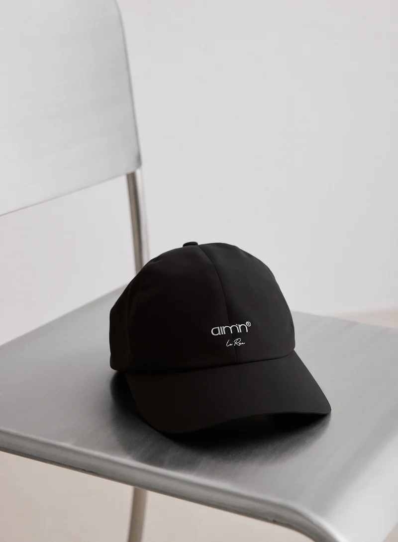 Black Running Cap