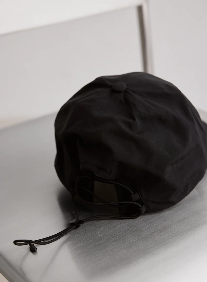 Black Running Cap