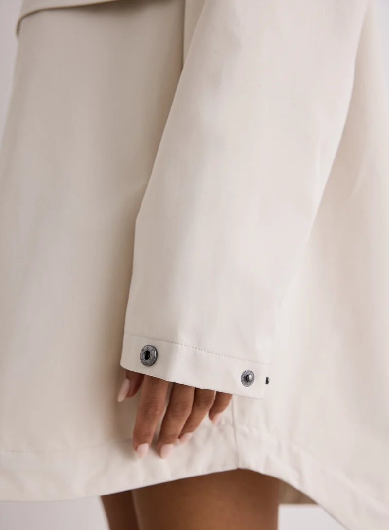 Sand Waterproof Oversized Anorak