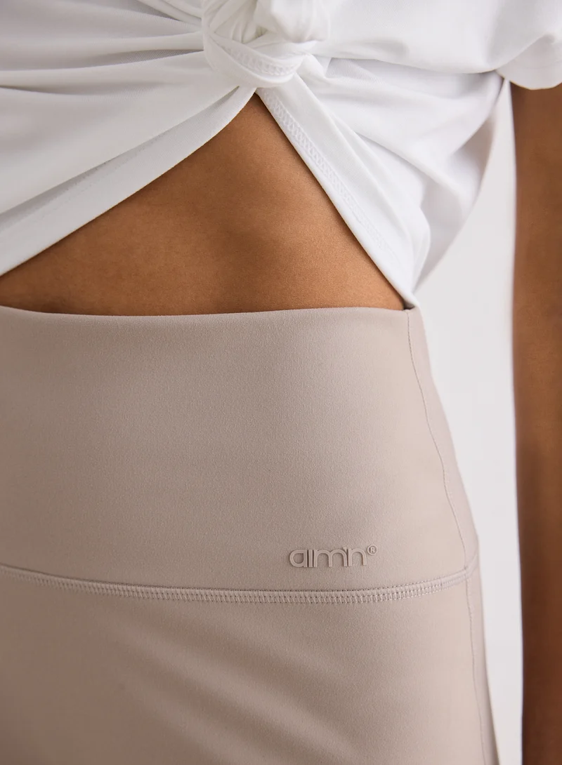 Dark Clay Sense Straight Leg Petite Tights