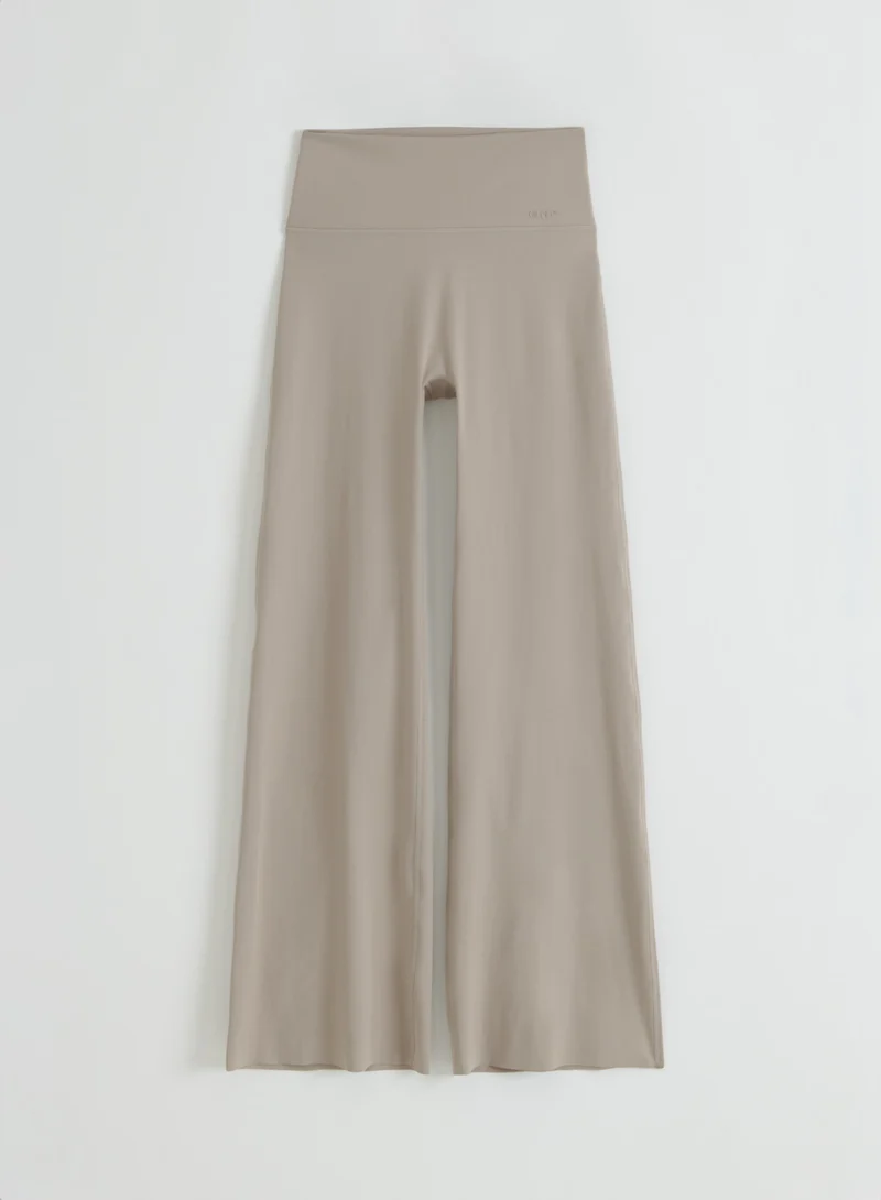 Dark Clay Sense Straight Leg Petite Tights