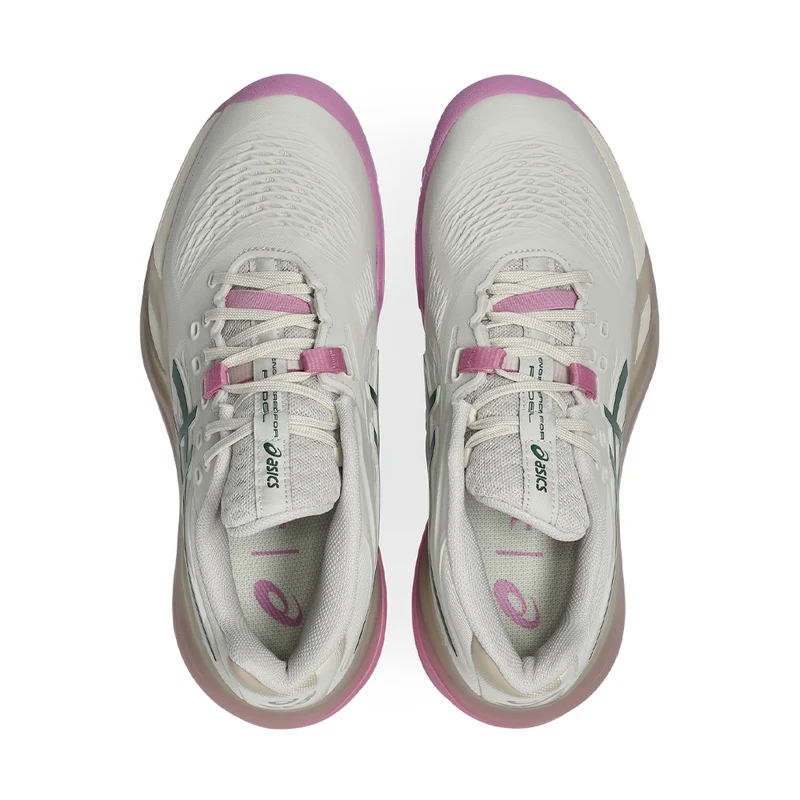 ASICS GEL RESOLUTION X Padel White/Pink W FW26 (Zapatillas)