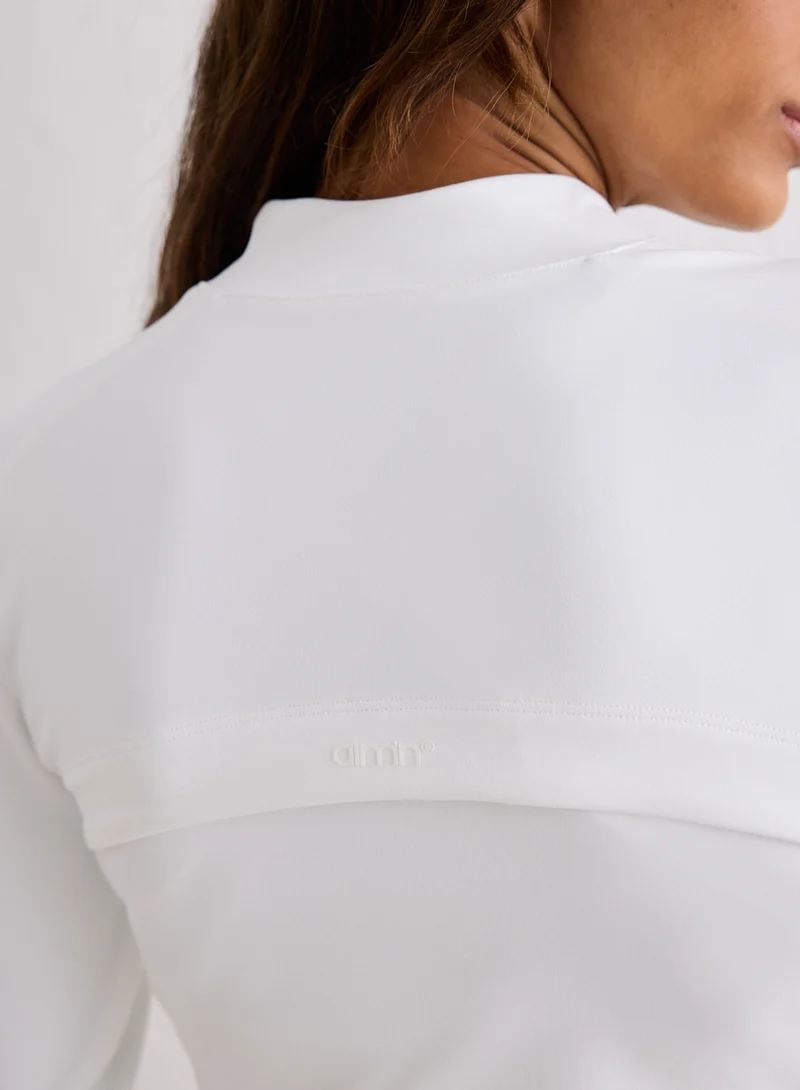 White Sense Zip Jacket