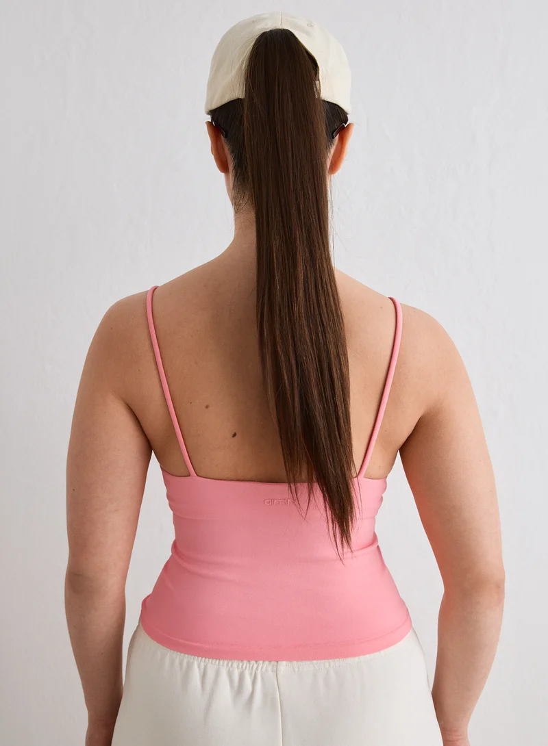 Blush Shape Seamless Strap Singlet