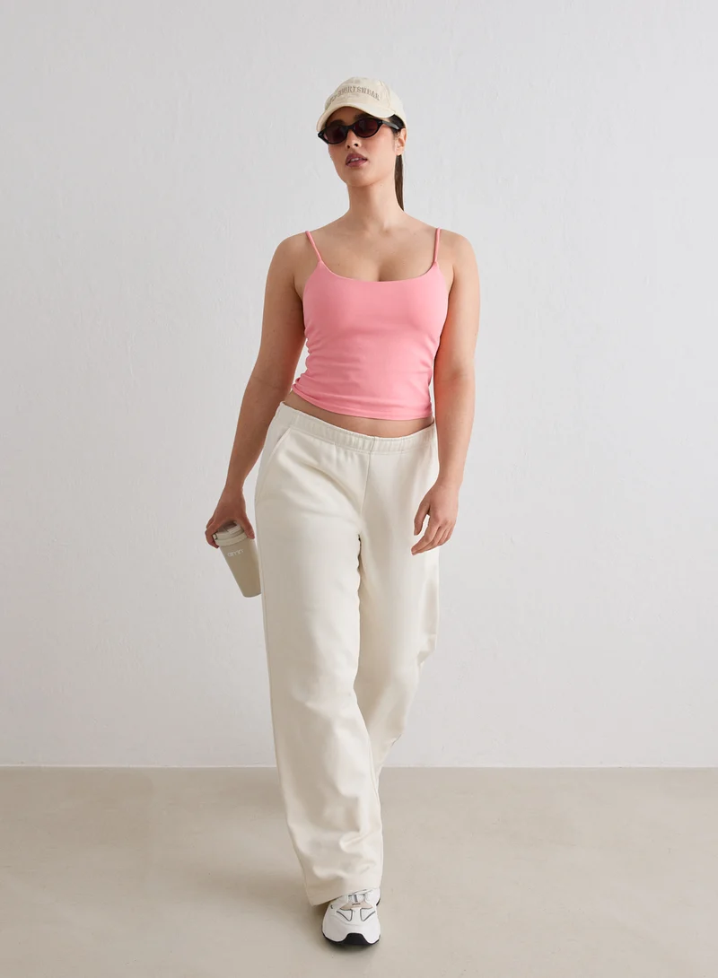 Blush Shape Seamless Strap Singlet