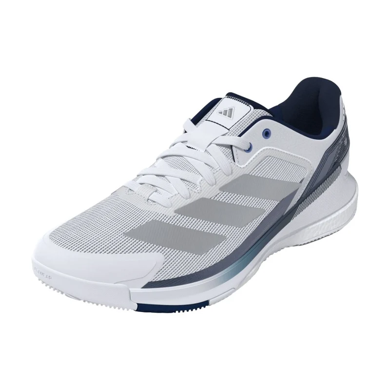 Adidas Crazyquick Boost Men Padel Shoes (White/Blue)