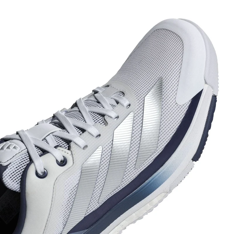 Adidas Crazyquick Boost Men Padel Shoes (White/Blue)