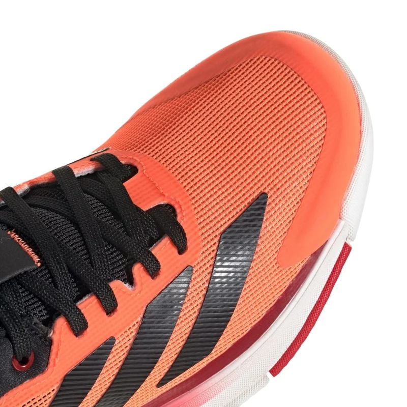 Adidas Crazyquick Boost Men Padel Shoes (Lucid Orange/Core Black/Lucid Red)