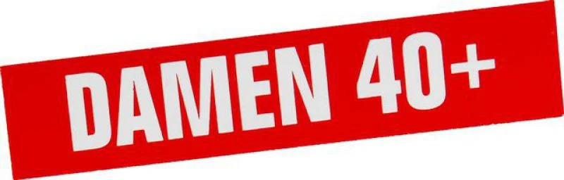 Tennis Magnetband "Damen 40+" 30 mm