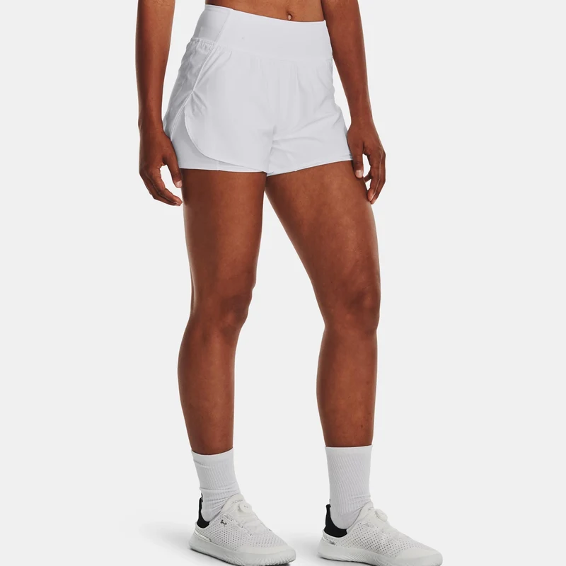 Flex Woven 2-in-1 Shorts Damen-Weiß