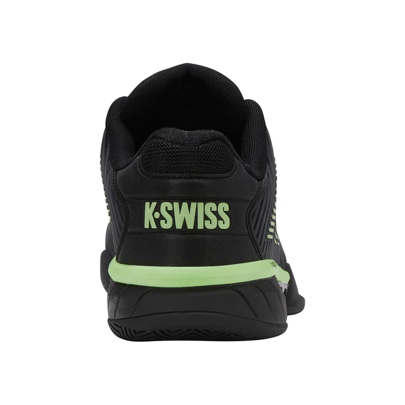 Hypercourt Express 2 Allcourtschuh Herren-Schwarz,Neongrün