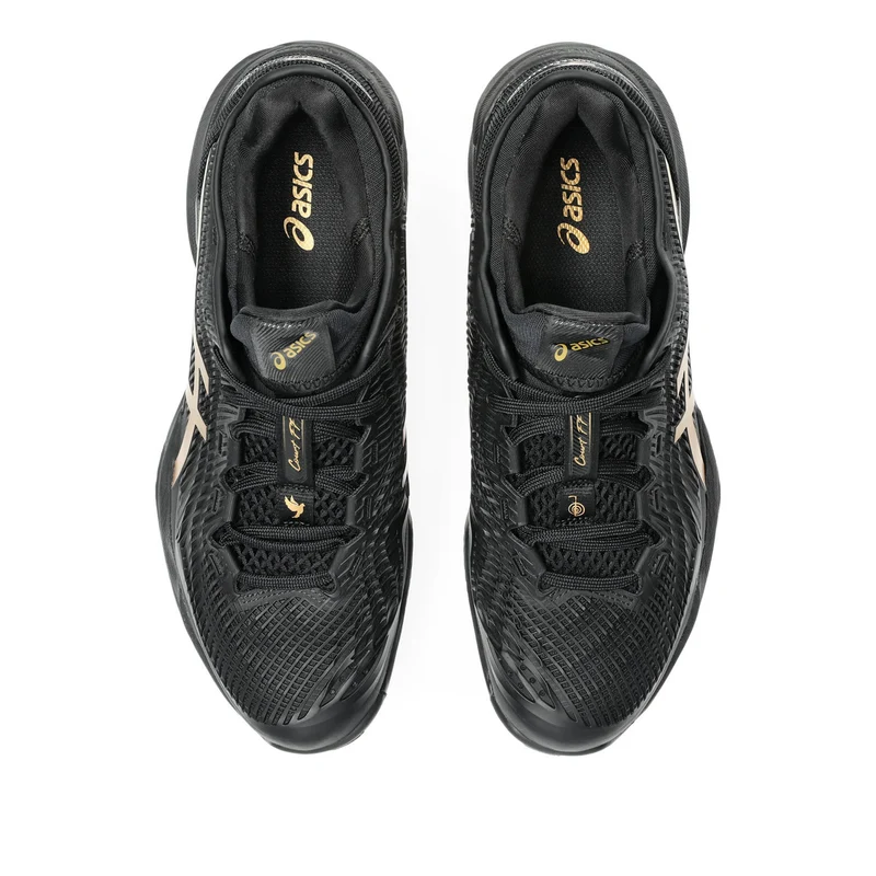 Court FF 3 Novak Night Energy Sandplatzschuh Herren - schwarz, gold