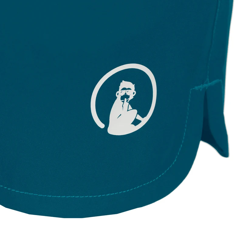 Create Smash Shorts Jungen-Petrol,Weiß