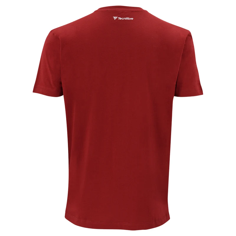 TEAM COTTON TEE CARDINAL HOMME