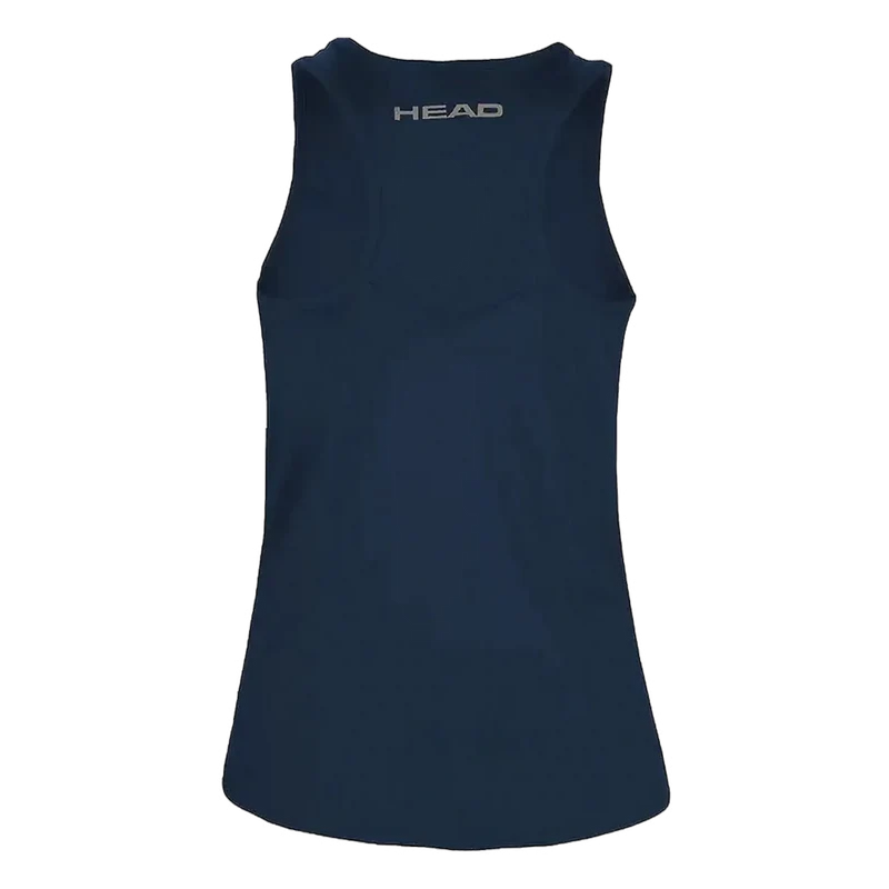 Camiseta de Tirantes HEAD Easy Court Mujer Azul Marino 2026