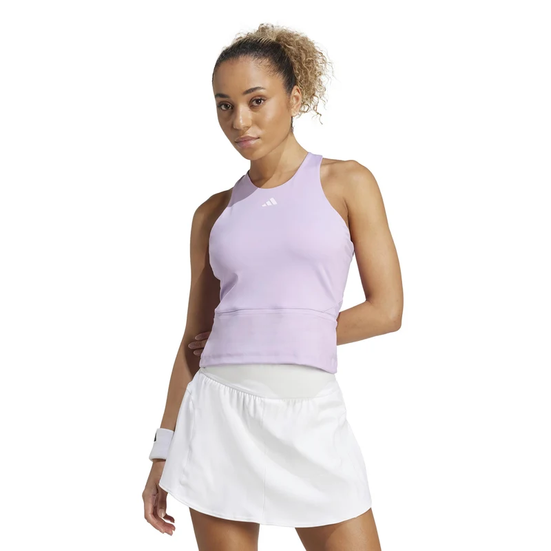 Y- Midi Tank-Top Damen - flieder
