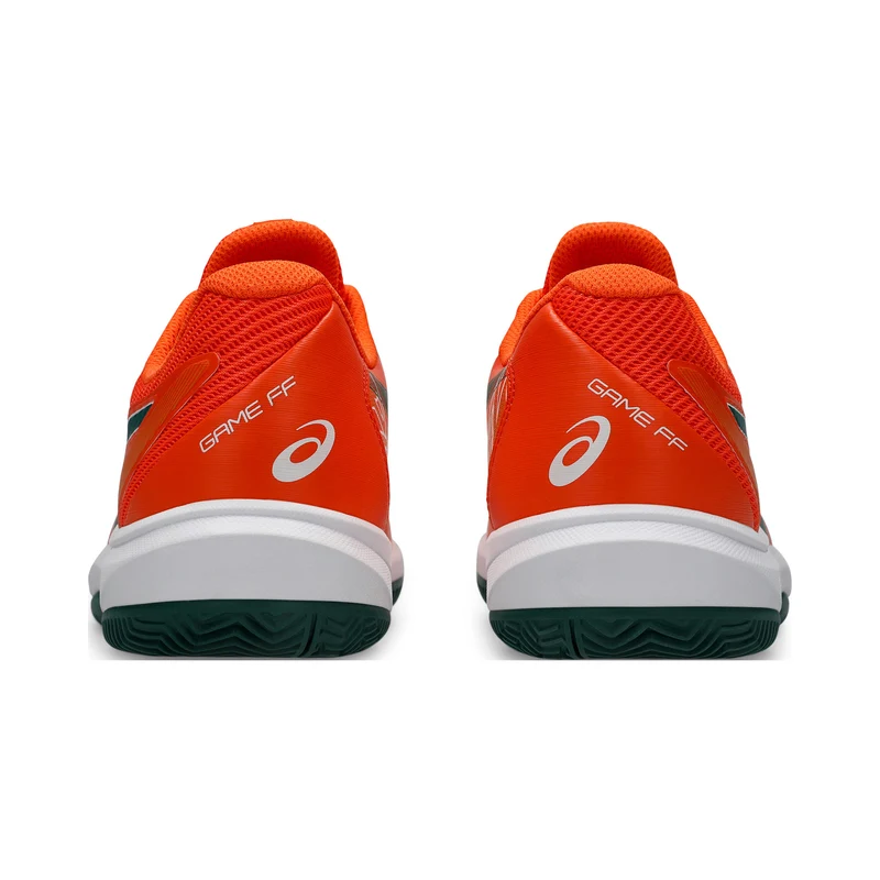 Game FF Padelschuh Herren - neonorange, dunkelgrün