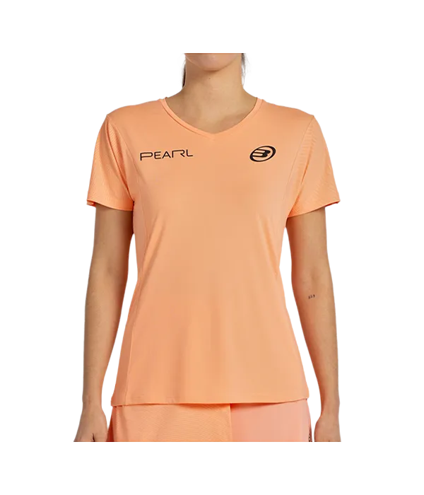 Camiseta Bullpadel Bea Albaricoque Mujer