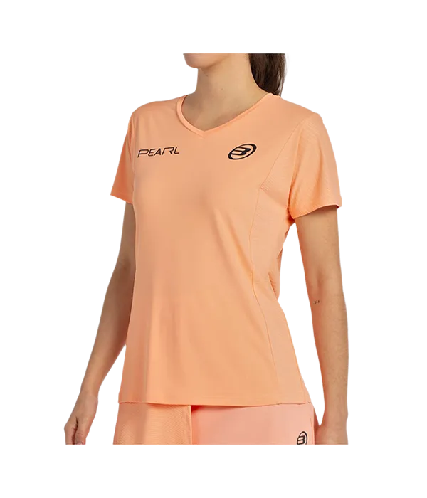 Camiseta Bullpadel Bea Albaricoque Mujer