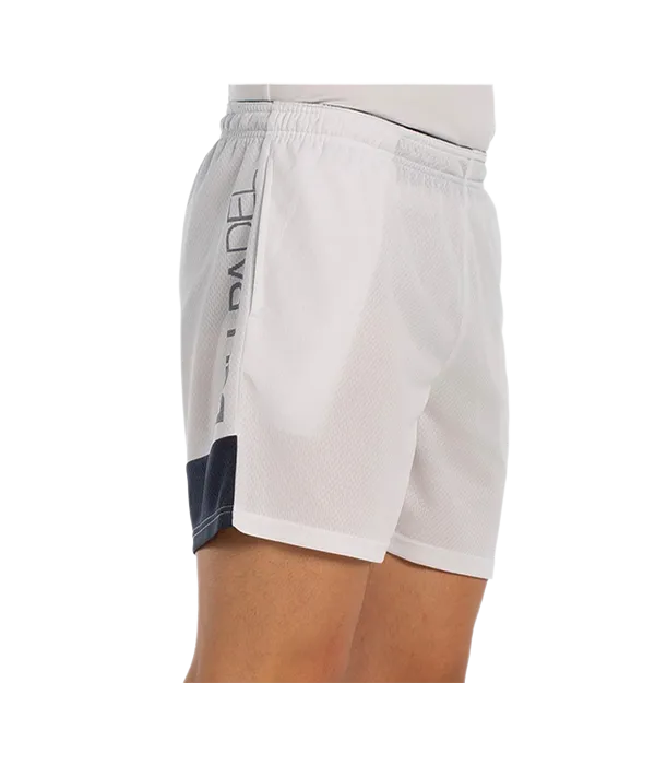 Pantalón Bullpadel Corto Laracha Blanco