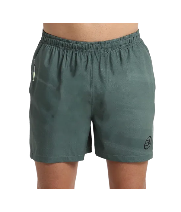 Pantalon Bullpadel Corto Legar Verde Oscuro 2025