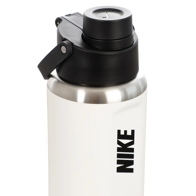 Nike Recharge 24oz/709ml Graphic Trinkflasche - weiß, schwarz