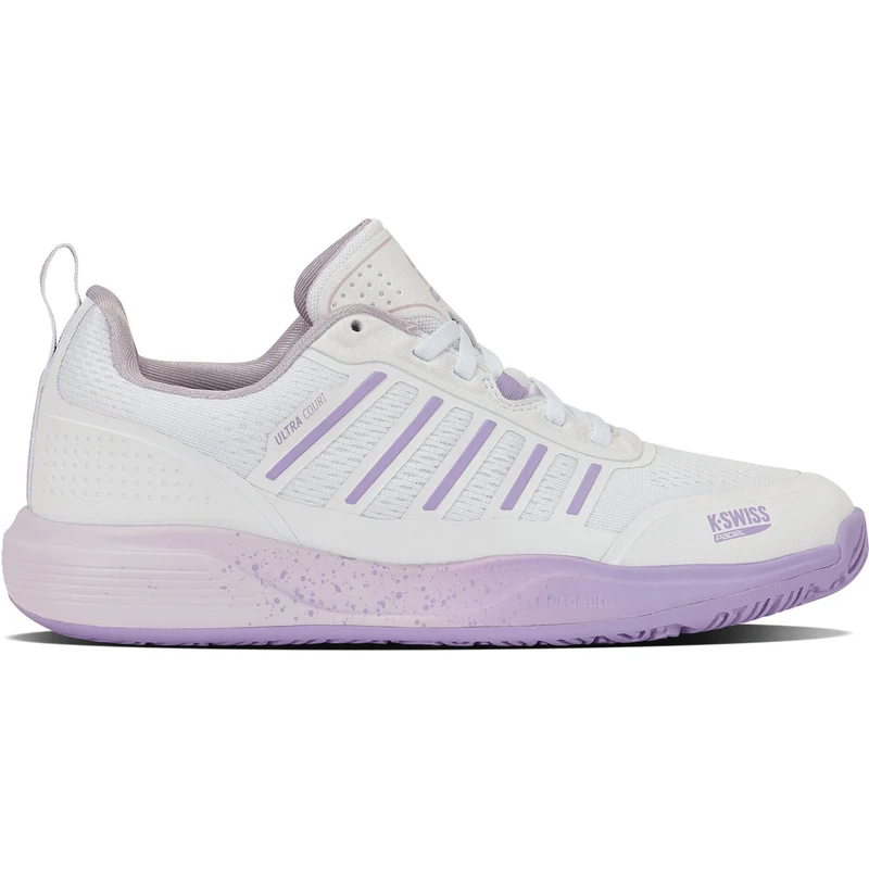 K-Swiss Ultra Court Padel White/Orchid Hush/Purple Dames