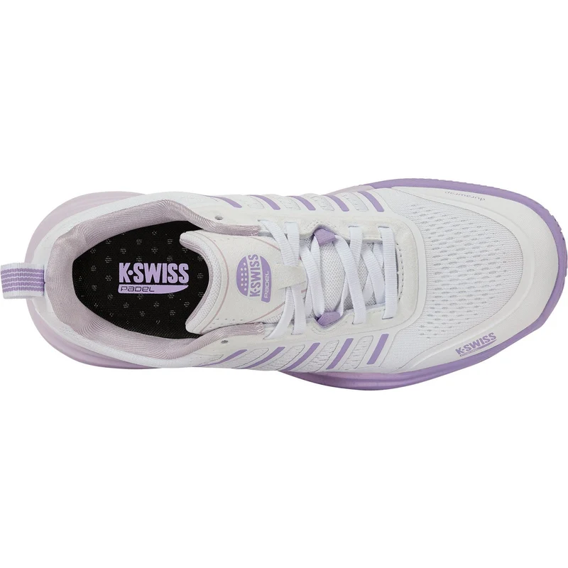 K-Swiss Ultra Court Padel White/Orchid Hush/Purple Dames