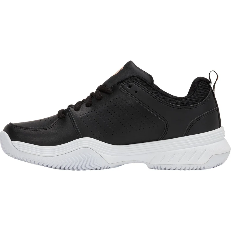 K-Swiss Court Express 2 Clay Black/White/Peach Parfait Dames
