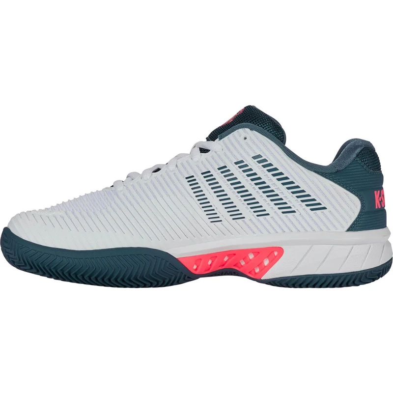 K-Swiss Hypercourt Express 2 Clay White/Stargazer/Neon Blaze Heren