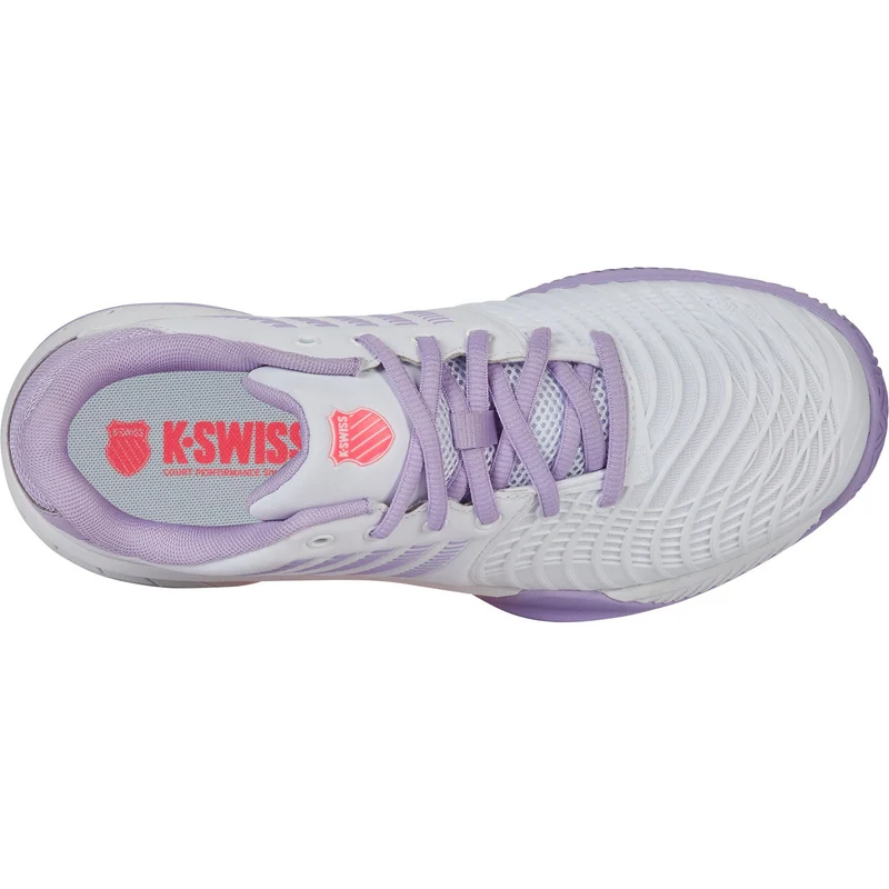 K-Swiss Express Light 3 Clay White/Orchid Petal/Neon Blaze Dames