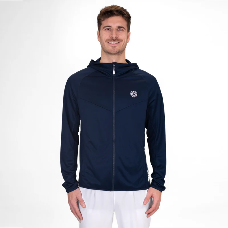 Crew Hood Trainingsjacke Herren-Dunkelblau
