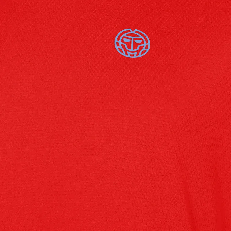 Crew Inside Out V-Neck T-Shirt Herren - rot