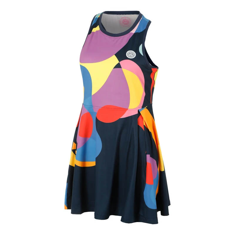 Twiggy Kleid Damen-Dunkelblau,Mehrfarbig