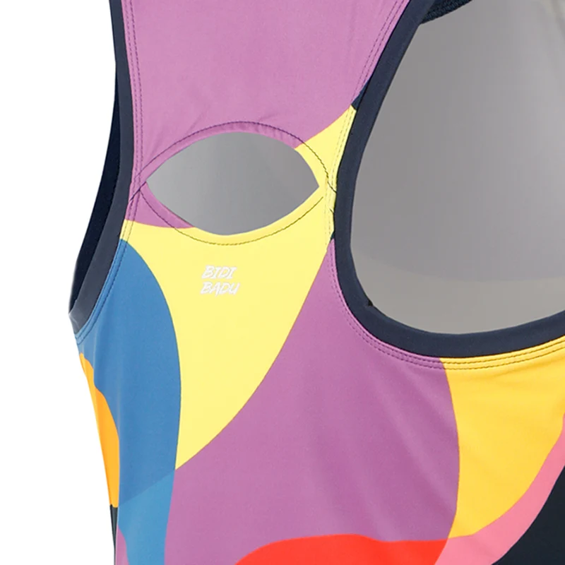 Twiggy Kleid Damen-Dunkelblau,Mehrfarbig