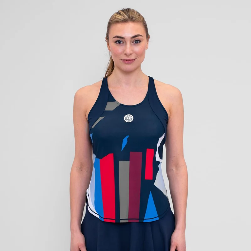 New York 2024 Tank-Top Damen-Dunkelblau,Mehrfarbig
