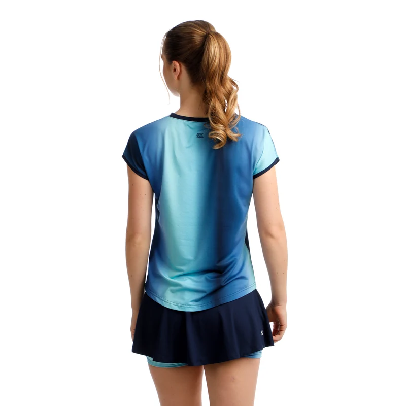 Spectrum T-Shirt Damen-Dunkelblau,Hellblau